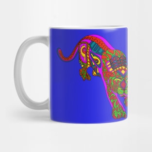 mandala king cougar ecopop Mug